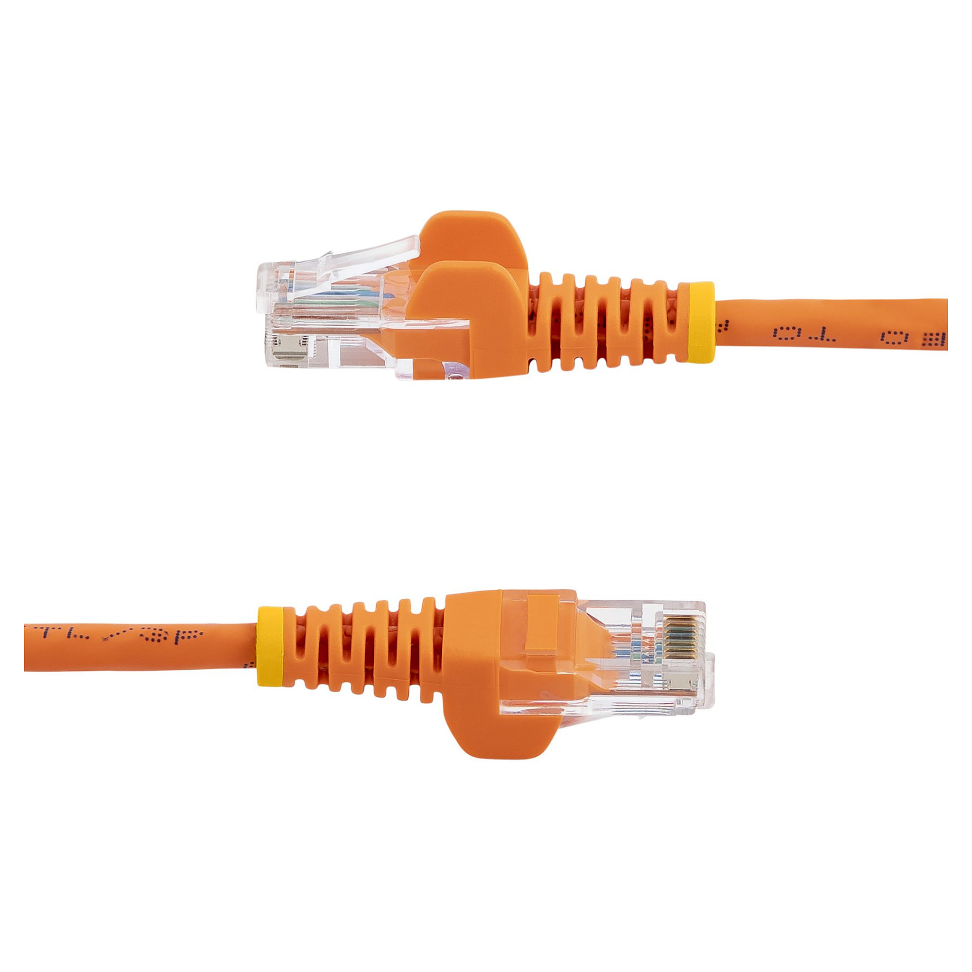 Mrežni kabel STARTECH Cat5e UTP 0.5m (RJ45, Snagless, Narančasti)-2