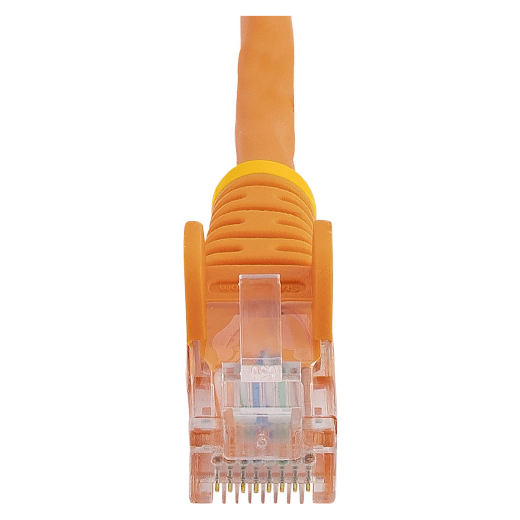 Mrežni kabel STARTECH Cat5e UTP 0.5m (RJ45, Snagless, Narančasti)-3