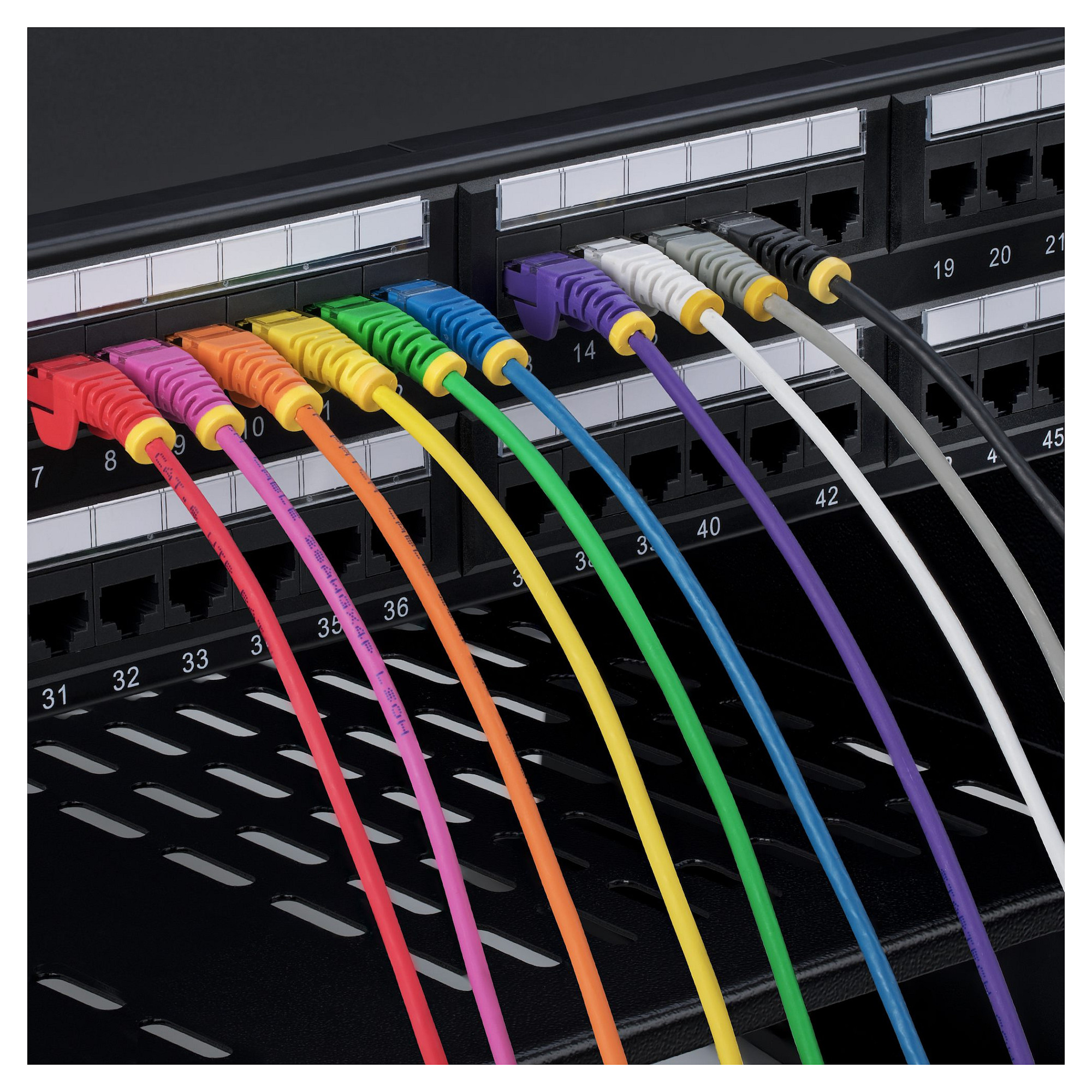 Mrežni kabel STARTECH 1m Slim CAT6 (Žuti, 28AWG, LSZH, Snagless)-4
