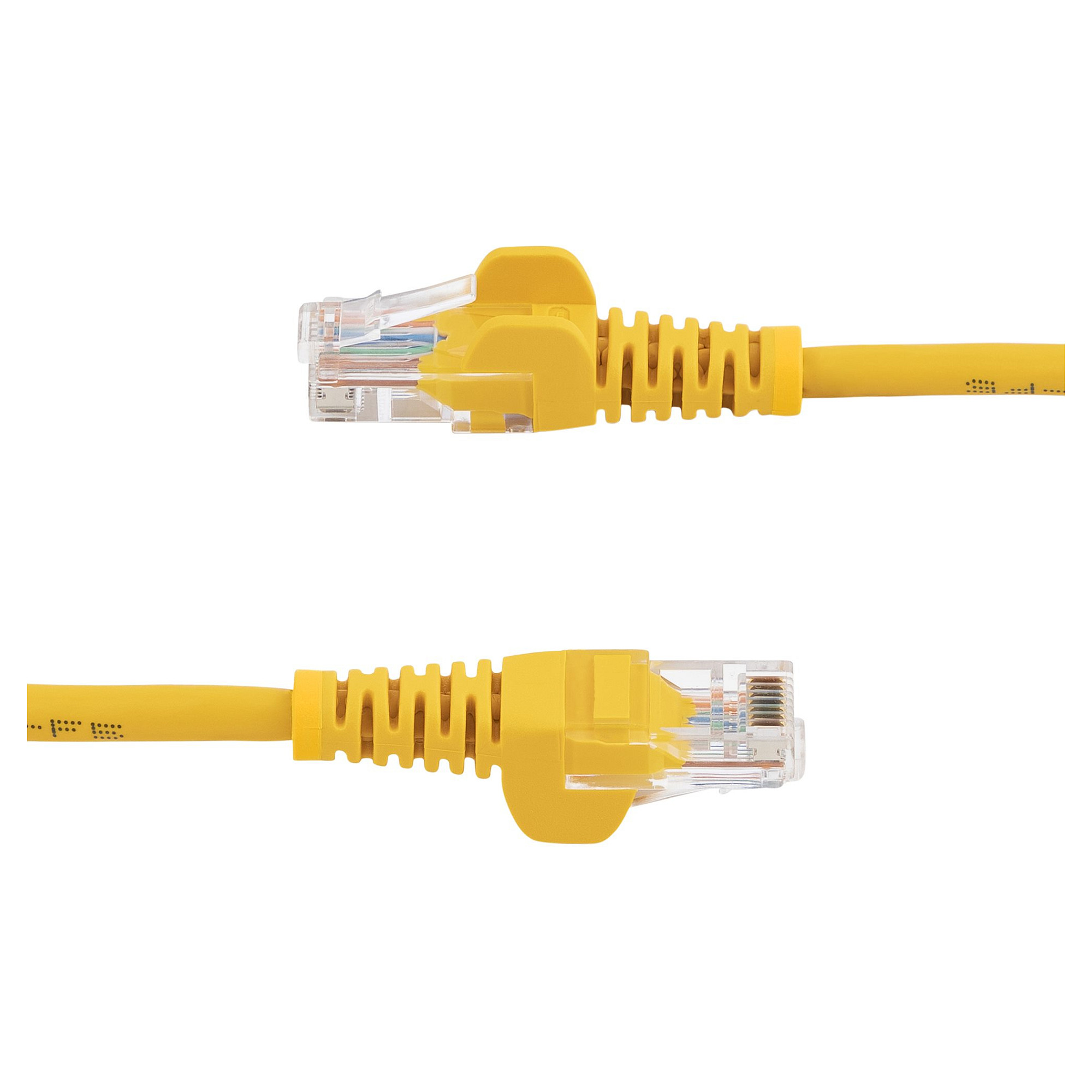Mrežni kabel STARTECH Cat5e 45PAT50CMYL (0.5m, žuti, UTP, Snagless)-2