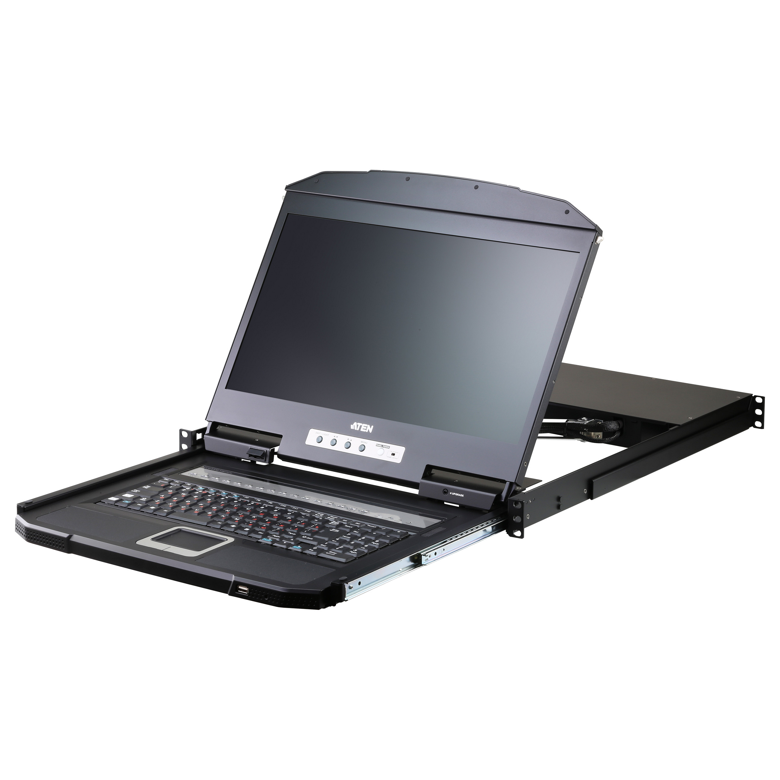 KVM Switch ATEN CL3116NX (18.5" Widescreen LCD, 16-portni, VGA, USB/PS2, FR tipkovnica)-0