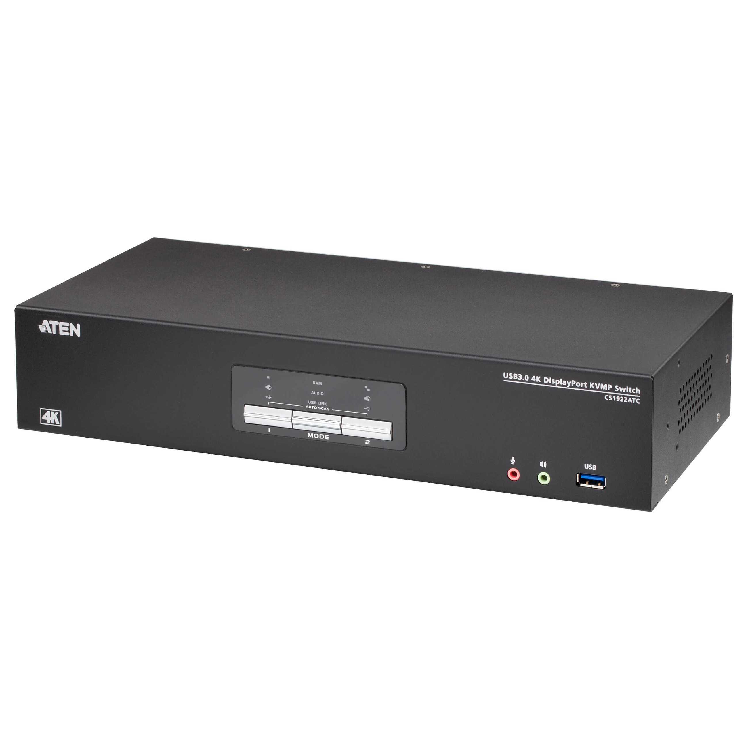 KVM Switch ATEN CS1922ATC (2-Port, USB 3.0, 4K DisplayPort, za ATC)