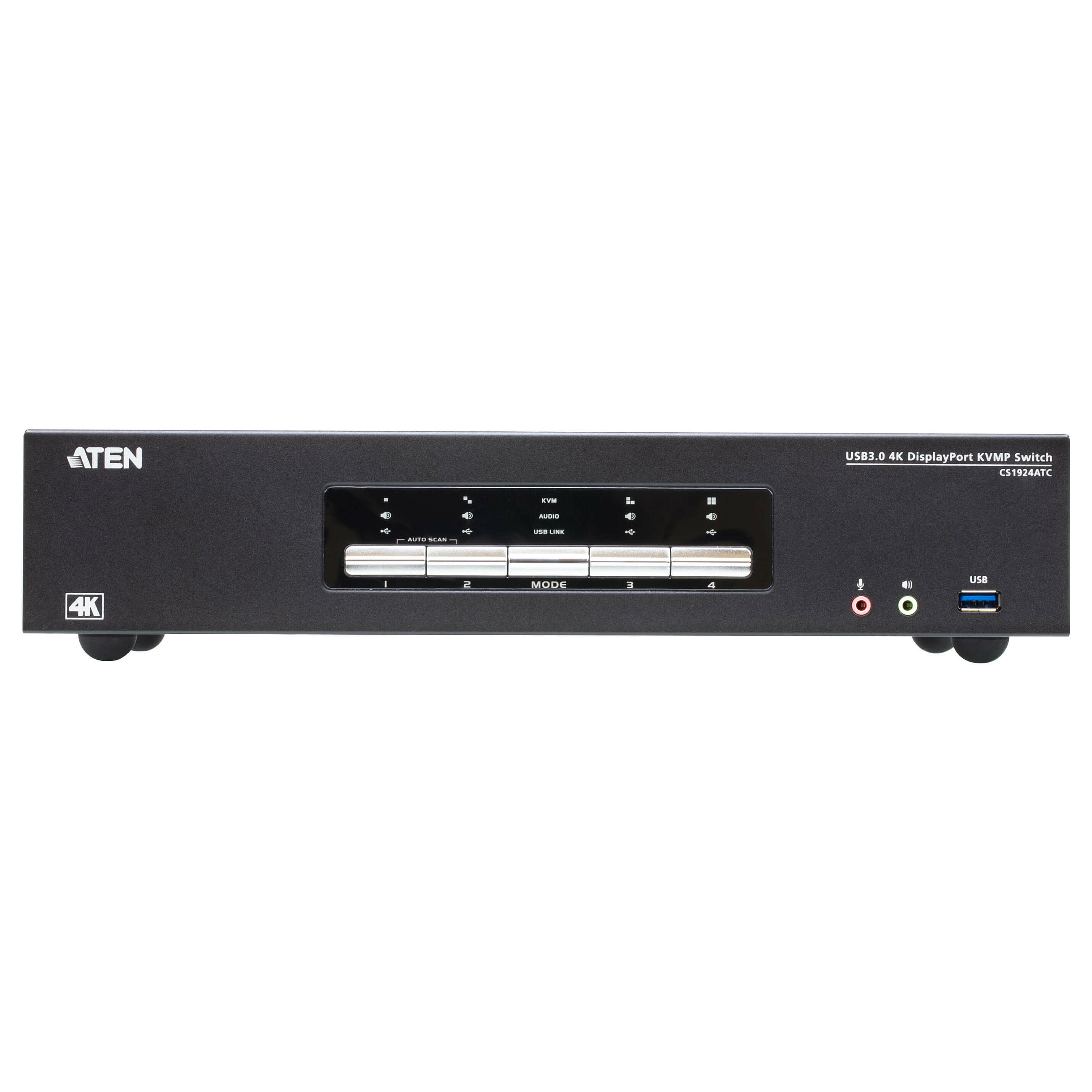 KVM Switch ATEN CS1924ATC (4-Port, USB 3.0, 4K DisplayPort, za ATC)-1