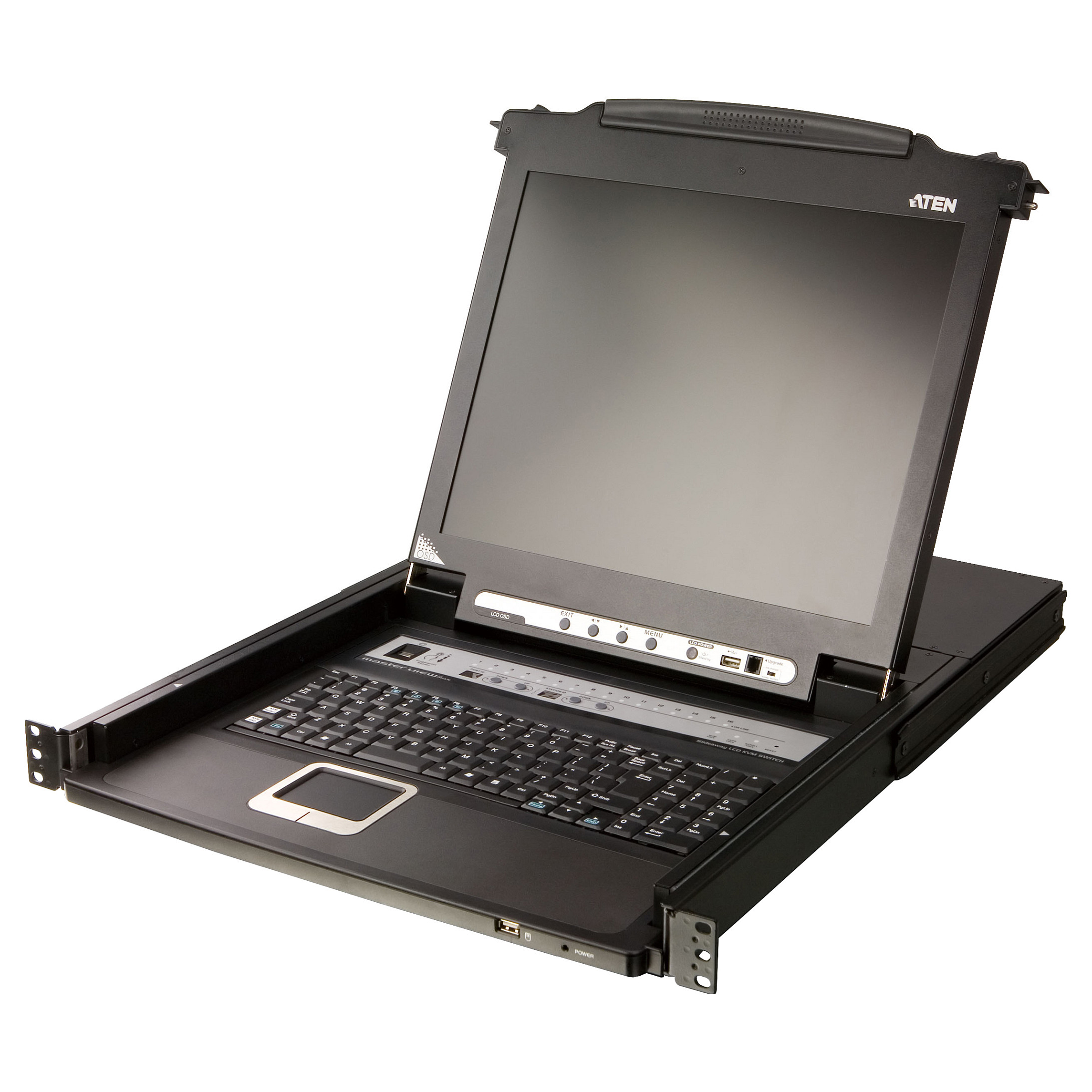 KVM Switch ATEN CL5716MW (17.3" Widescreen LCD, 16-port, VGA, DE tipkovnica)