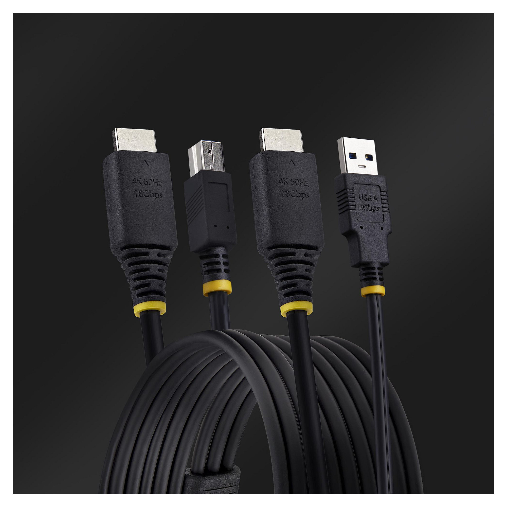 KVM kabel STARTECH SV231HU34K6 (3m, HDMI, USB 3.2 Gen 1)-4