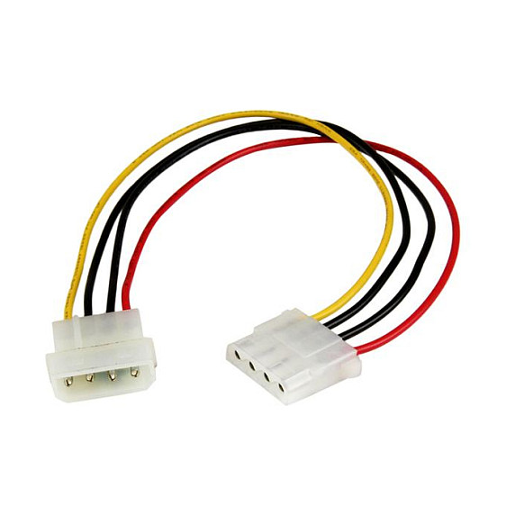 Produžni kabel za napajanje STARTECH LP4POWEXT12 (30cm, Molex LP4 M/Ž)
