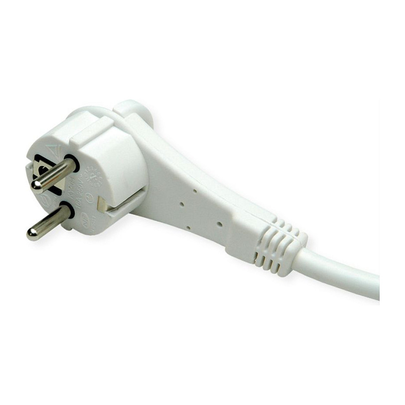 Produžni kabel ROLINE okrugli s 4 utičnice (prekidač, USB-A + USB-C punjač, 3m) plavi-2