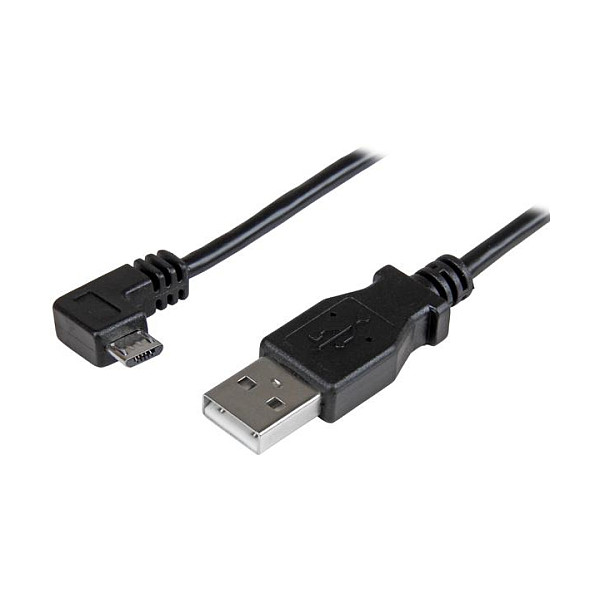 USB kabel STARTECH.COM USBAUB50CMRA (0.5m, USB-A na desni kutni Micro-B)-0