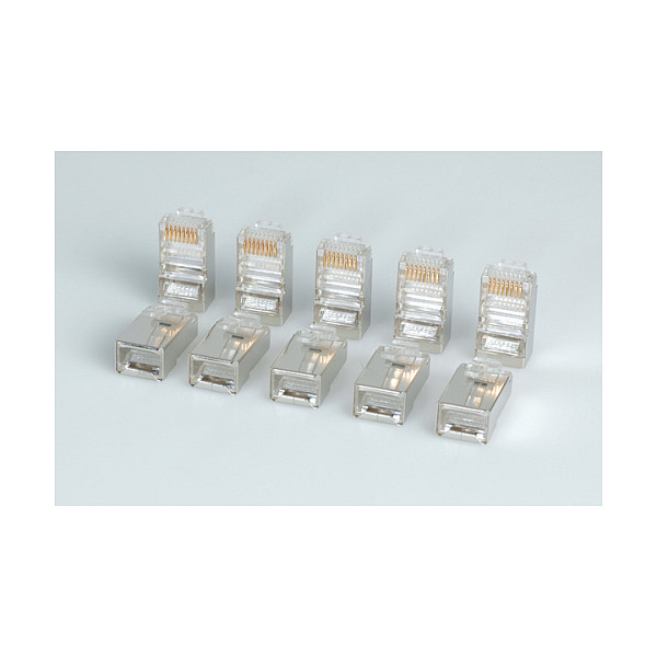 Mrežni konektor ROLINE RJ45 Cat.5e oklopljeni (10 kom)-2