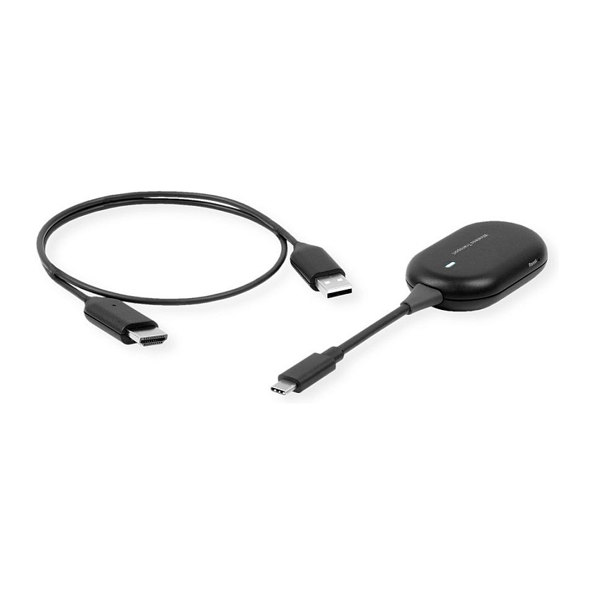 Bežični HDMI adapter ROLINE P2P Dongle Set (USB-C na HDMI, 1080p, 20m)-0