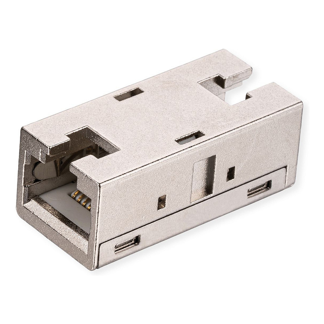 Mrežna spojnica ROLINE RJ-45 Cat.6A (oklopljena, metalno kućište)-0