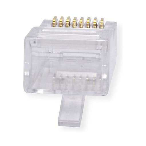 Mrežni konektor ROLINE RJ45 Cat.6A neoklopljeni (za krutu/licnastu žicu, 10 kom)-2