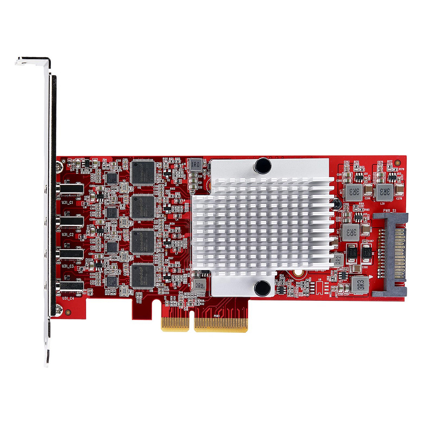 USB-C PCIe kartica STARTECH 4-Port (10Gbps, 4x kontrolera, PCIe 3.0 x4)-3