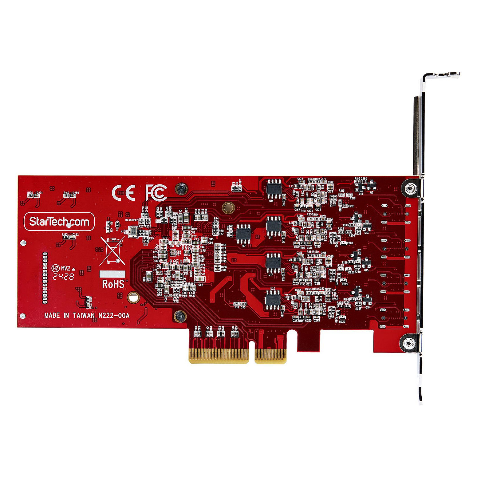 USB-C PCIe kartica STARTECH 4-Port (10Gbps, 4x kontrolera, PCIe 3.0 x4)-4