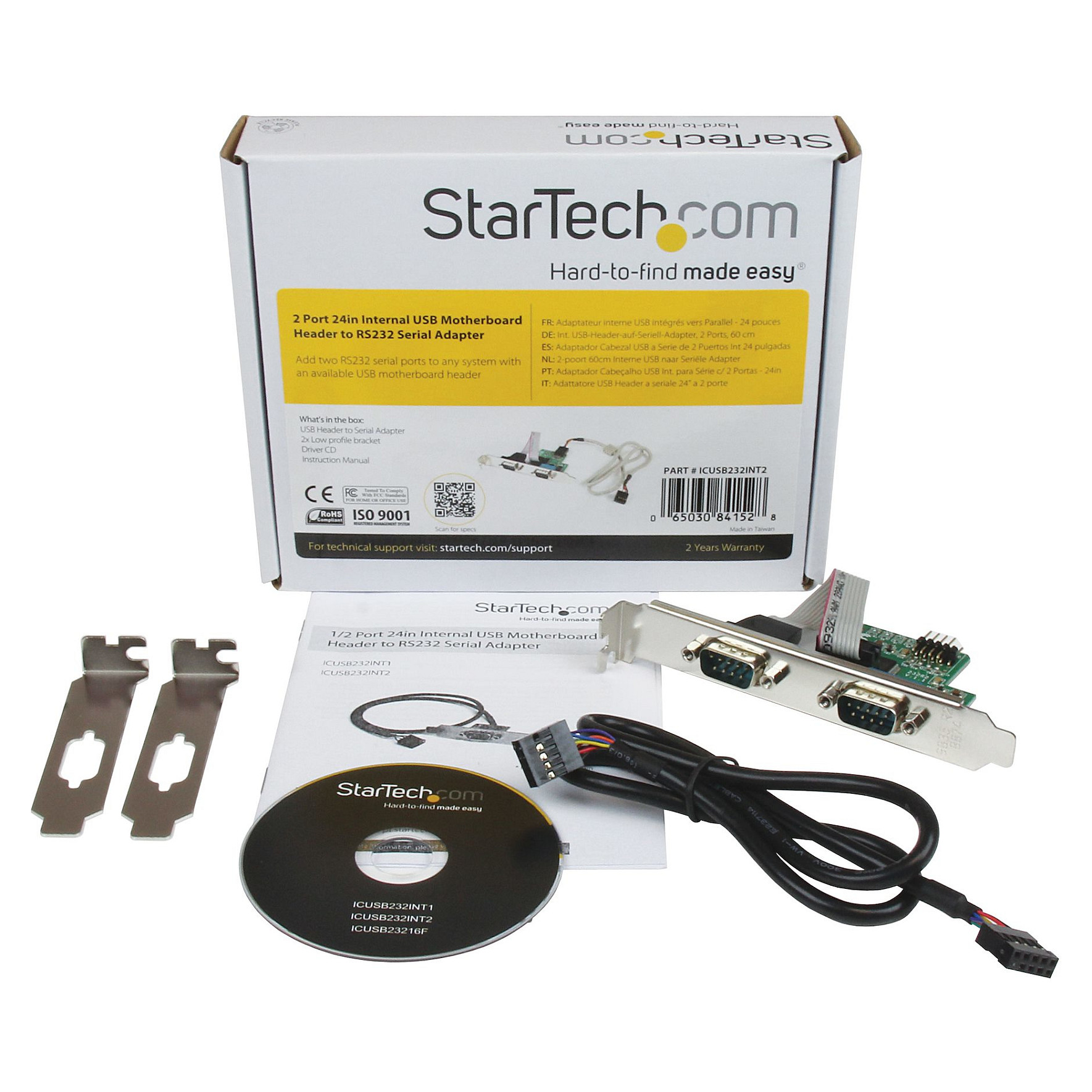 USB na serijski adapter STARTECH ICUSB234854I (4-portni, RS232/422/485, 15kV ESD zaštita)-4