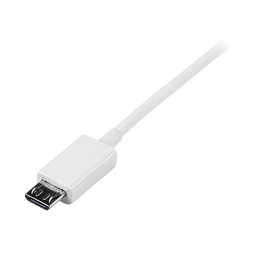 USB kabel STARTECH 0.5m (USB-A na Micro-B) bijeli-2