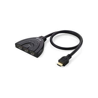 HDMI Switch EQUIP 332703 (3 ulaza, 1 izlaz, 4K@30Hz, daljinski upravljač)-0