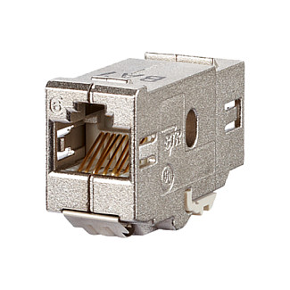 Keystone spojnica METZ CONNECT E-DAT Modul Cat.6 (RJ45, Class E, 130945-I)-0