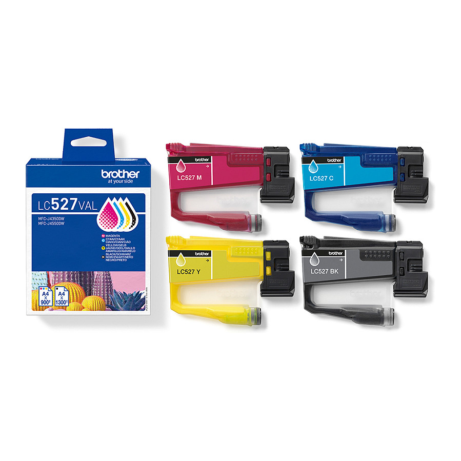 Tinta BROTHER LC-527VAL Multipack (crna, cijan, magenta, žuta)-2