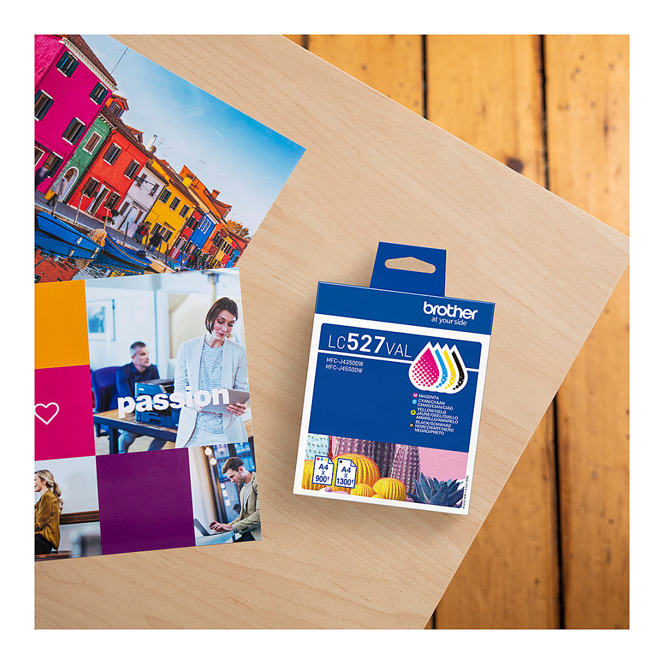 Tinta BROTHER LC-527VAL Multipack (crna, cijan, magenta, žuta)-4