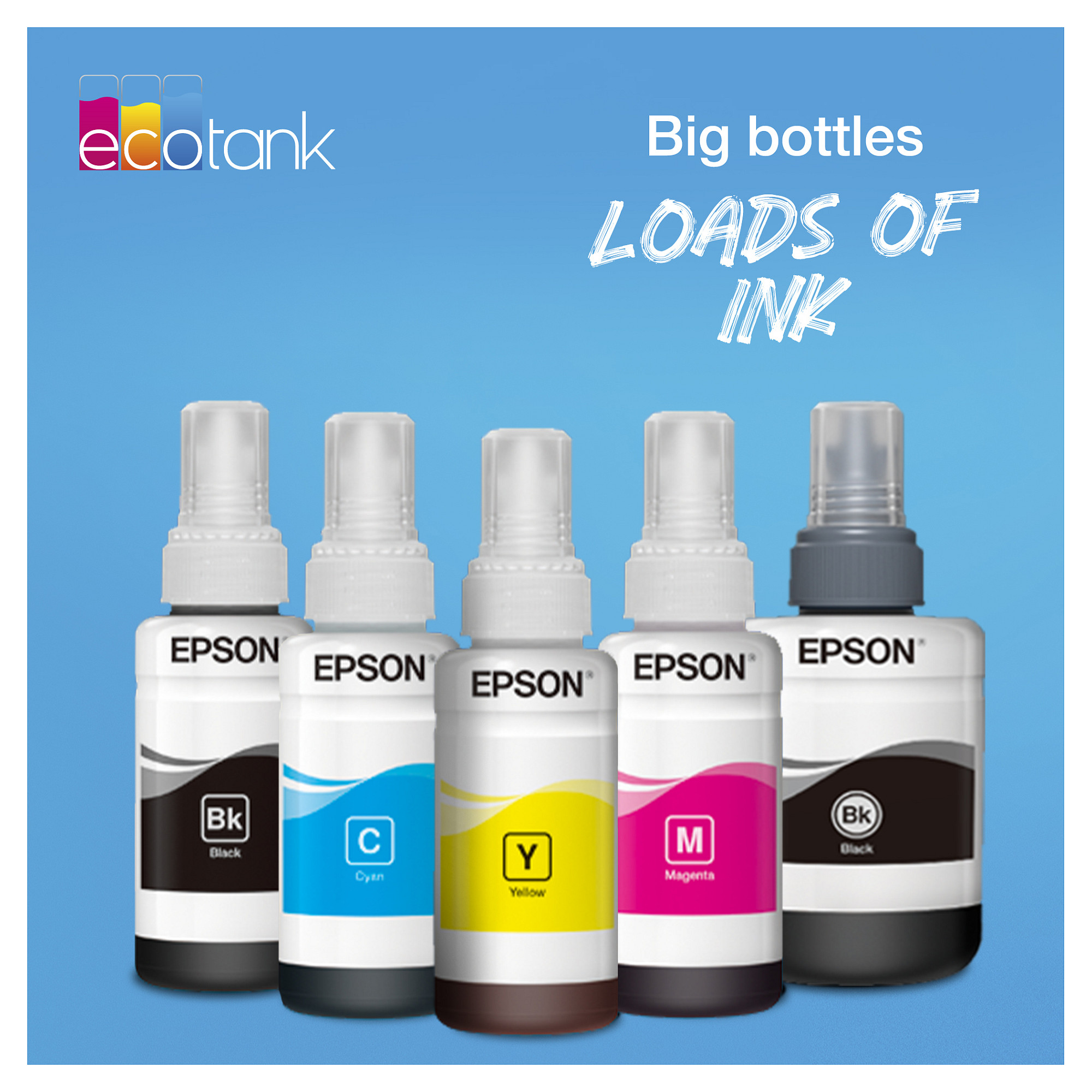 Tinta za printer EPSON 664 EcoTank Multipack (4 boje, C13T66464A)-5