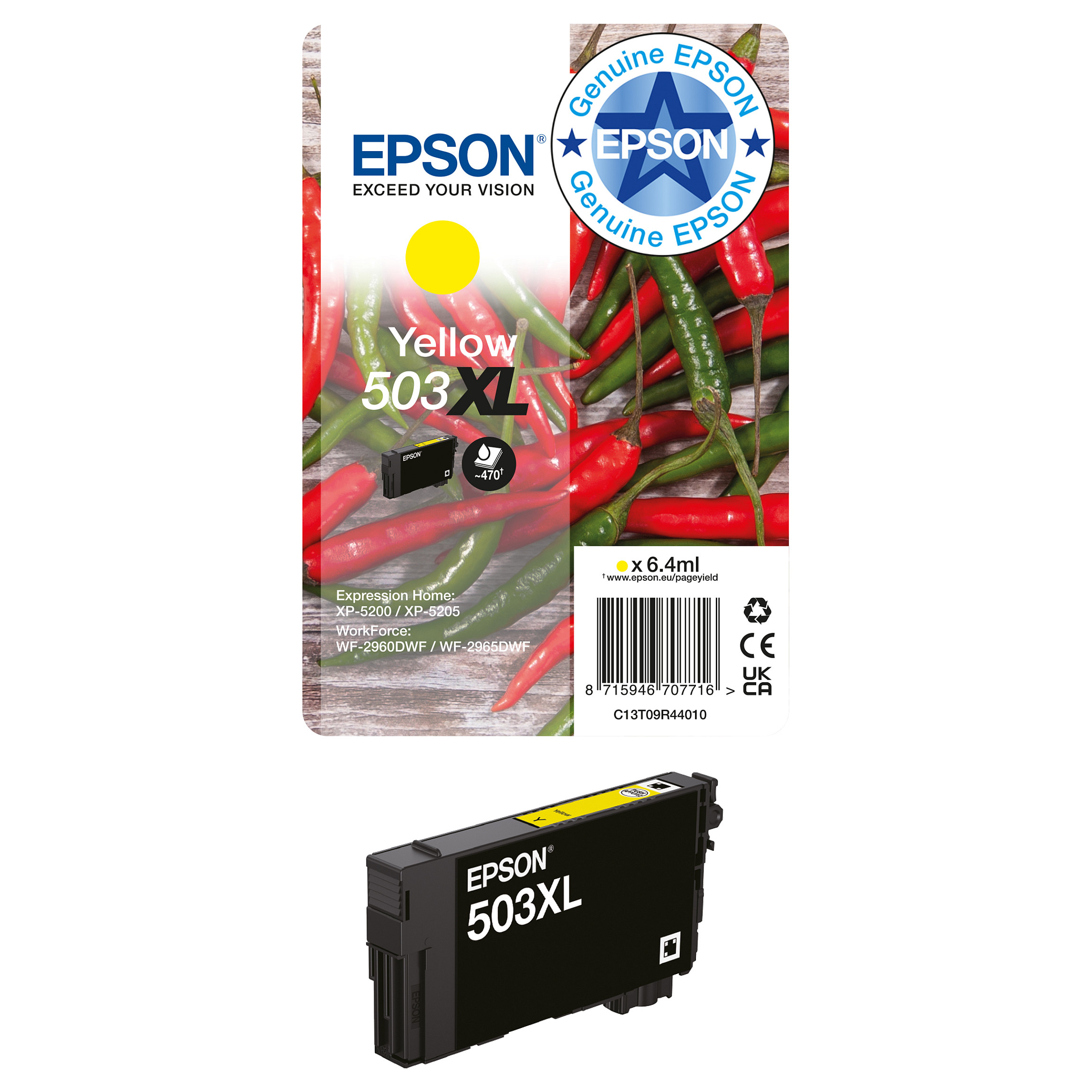 Tinta za printer EPSON 503XL Multipack (4 boje, XL kapacitet, EasyMail pakiranje)-11