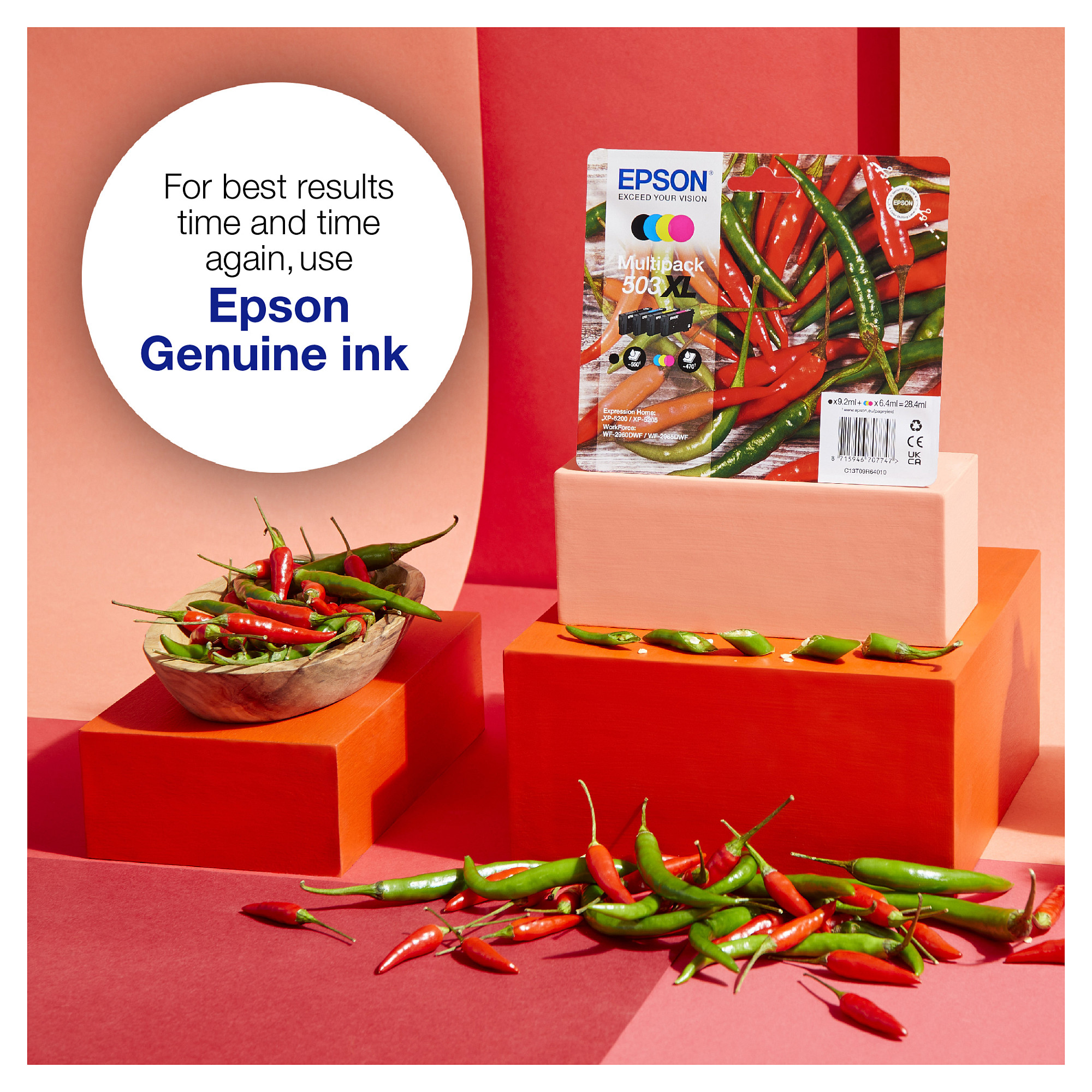 Tinta za printer EPSON 503XL Multipack (4 boje, XL kapacitet, EasyMail pakiranje)-9