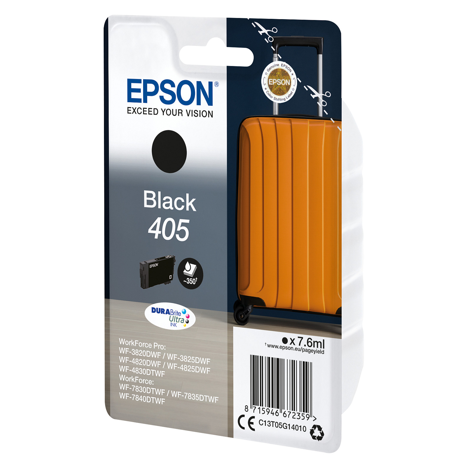 Tinta EPSON 405 DURABrite Ultra Black (C13T05G14010)-1