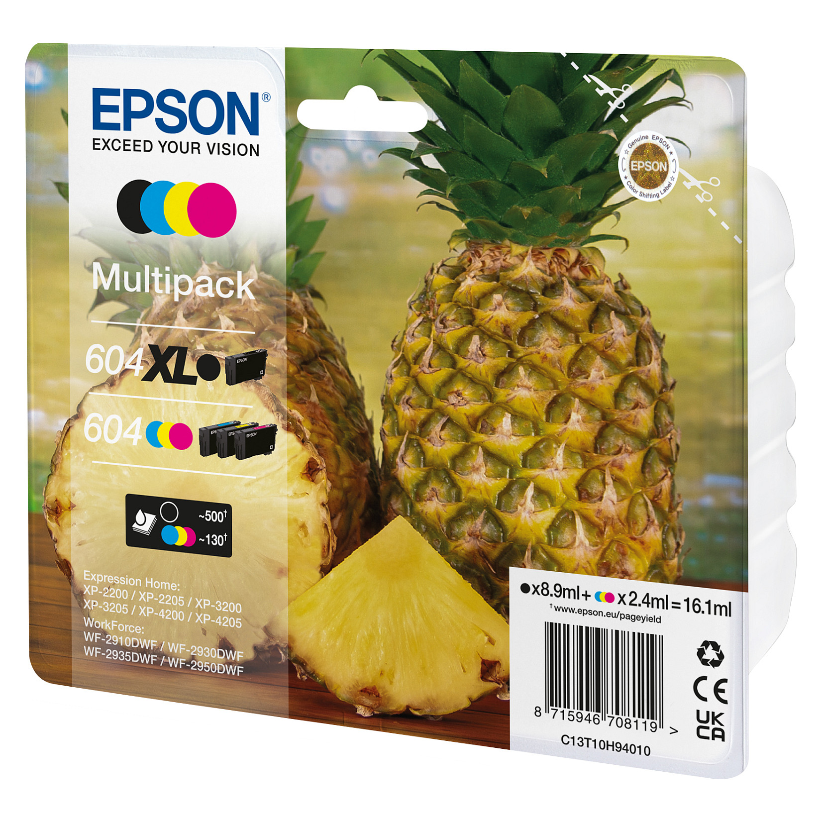 Tinta EPSON 604XL Multipack (4 boje, XL kapacitet)-1