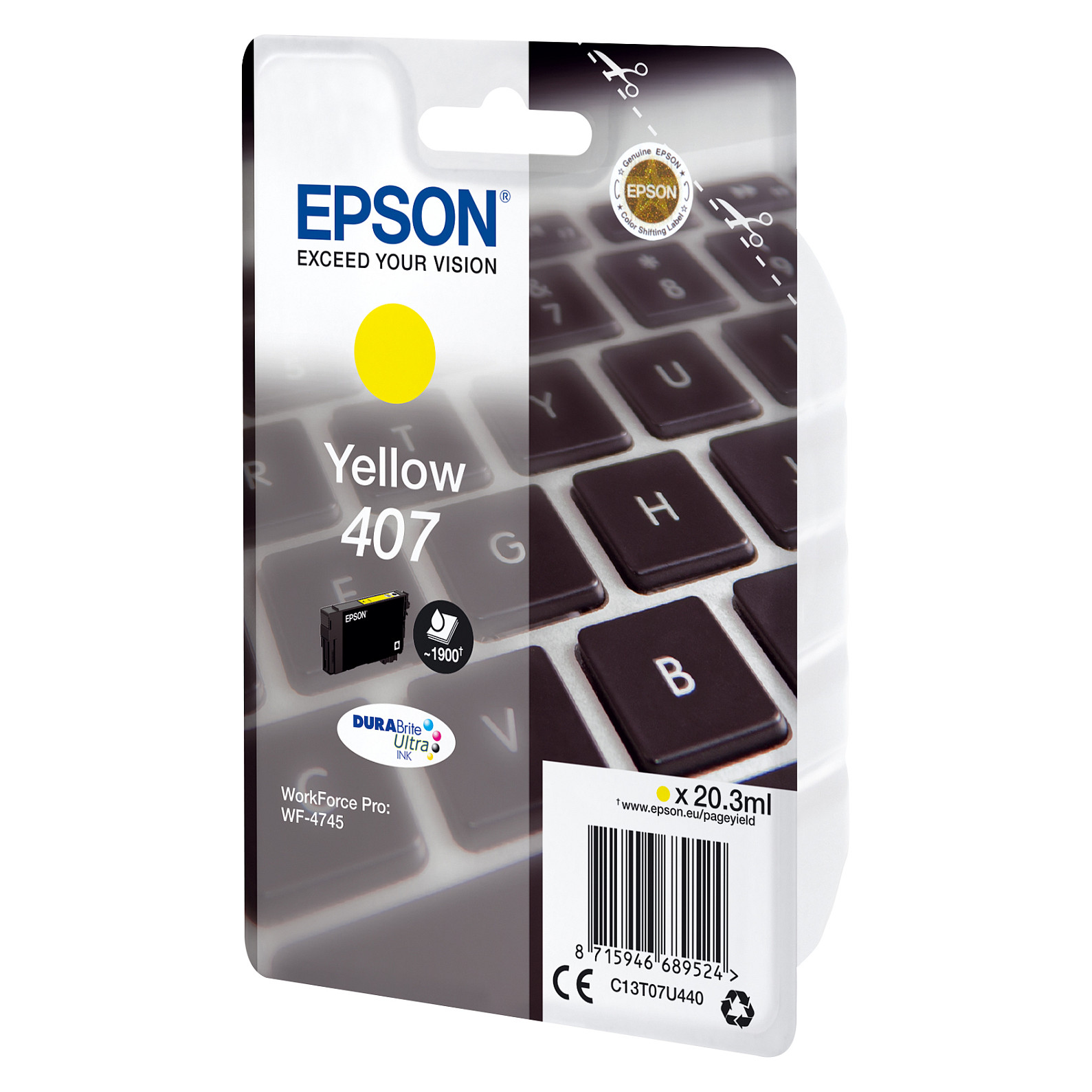 Tinta EPSON T3594 XL (C13T35944010) Žuta (20.3 ml)-1