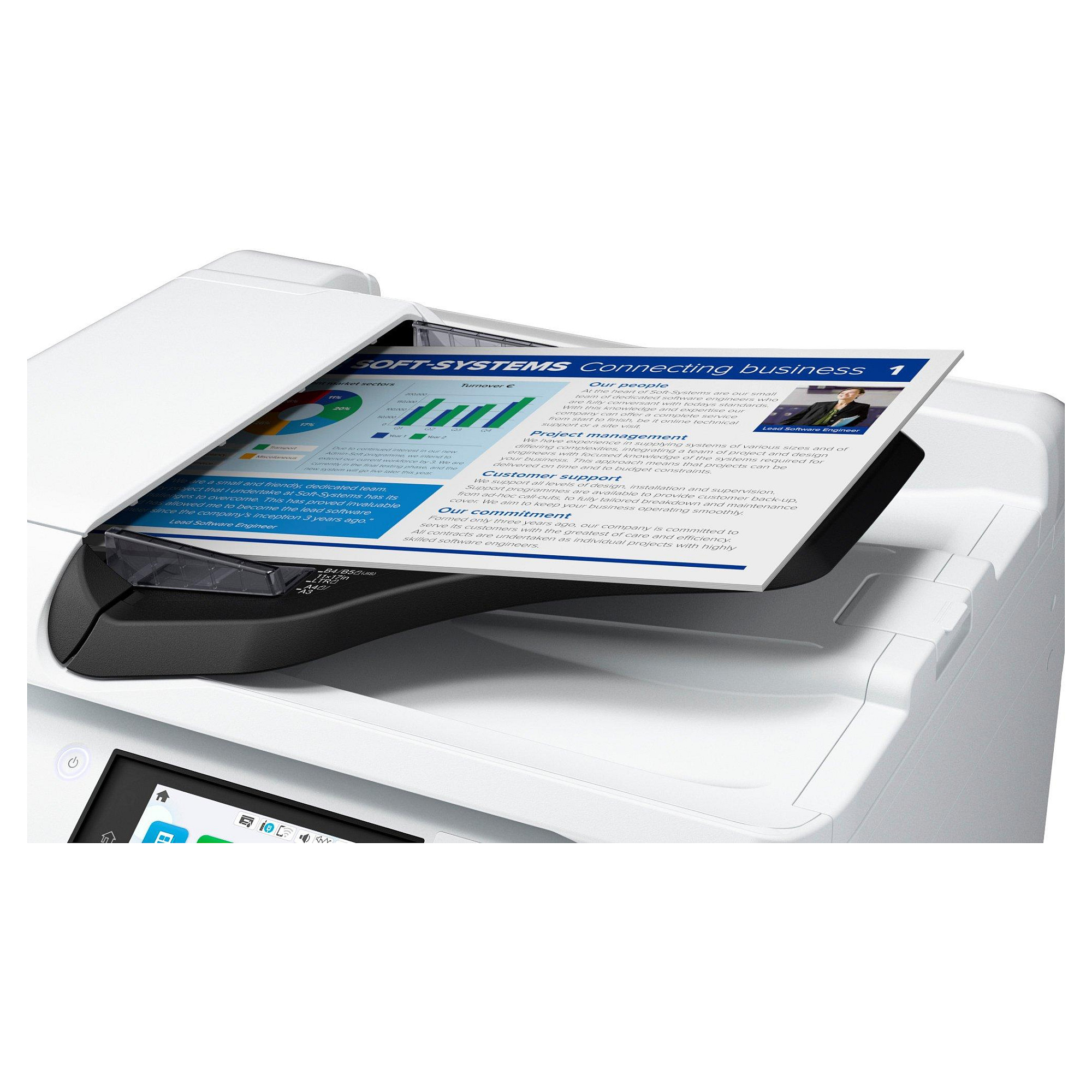 Printer EPSON WorkForce Pro WF-C8190RDWF (A3+, 24 str/min, 4800x1200 dpi, Duplex, Wi-Fi)-4