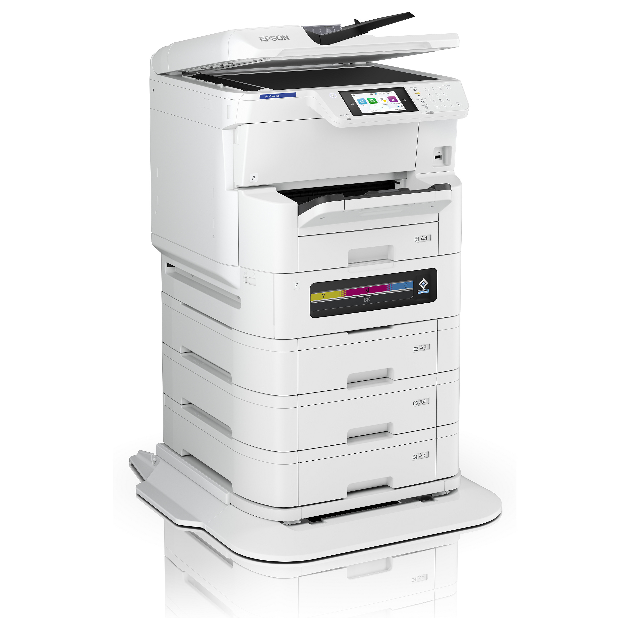Printer EPSON WorkForce Pro WF-C8190RDWF (A3+, 24 str/min, 4800x1200 dpi, Duplex, Wi-Fi)-7