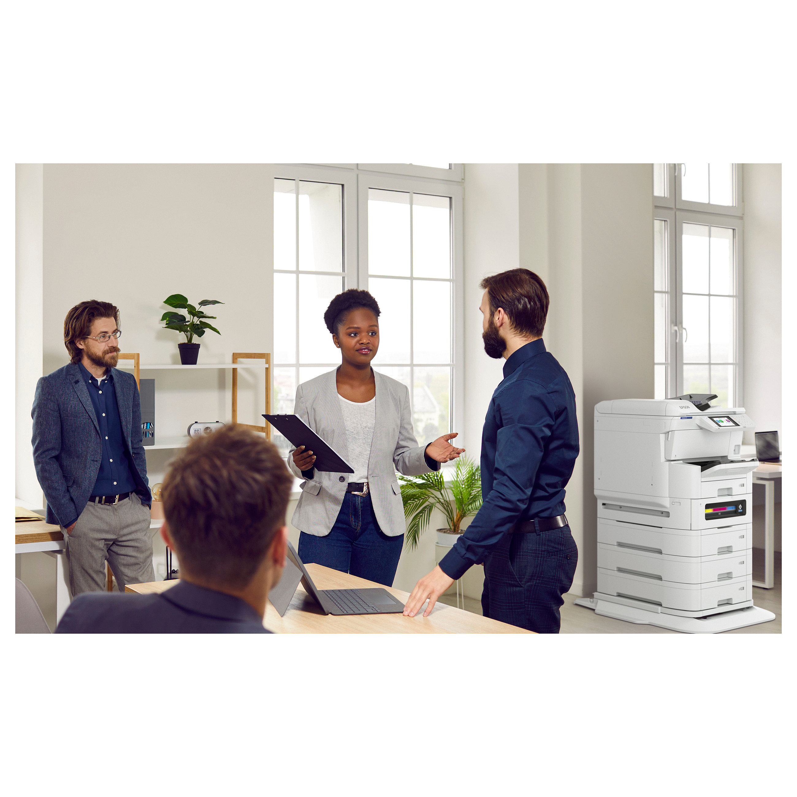 Printer EPSON WorkForce Pro WF-C8190RDWF (A3+, 24 str/min, 4800x1200 dpi, Duplex, Wi-Fi)-8