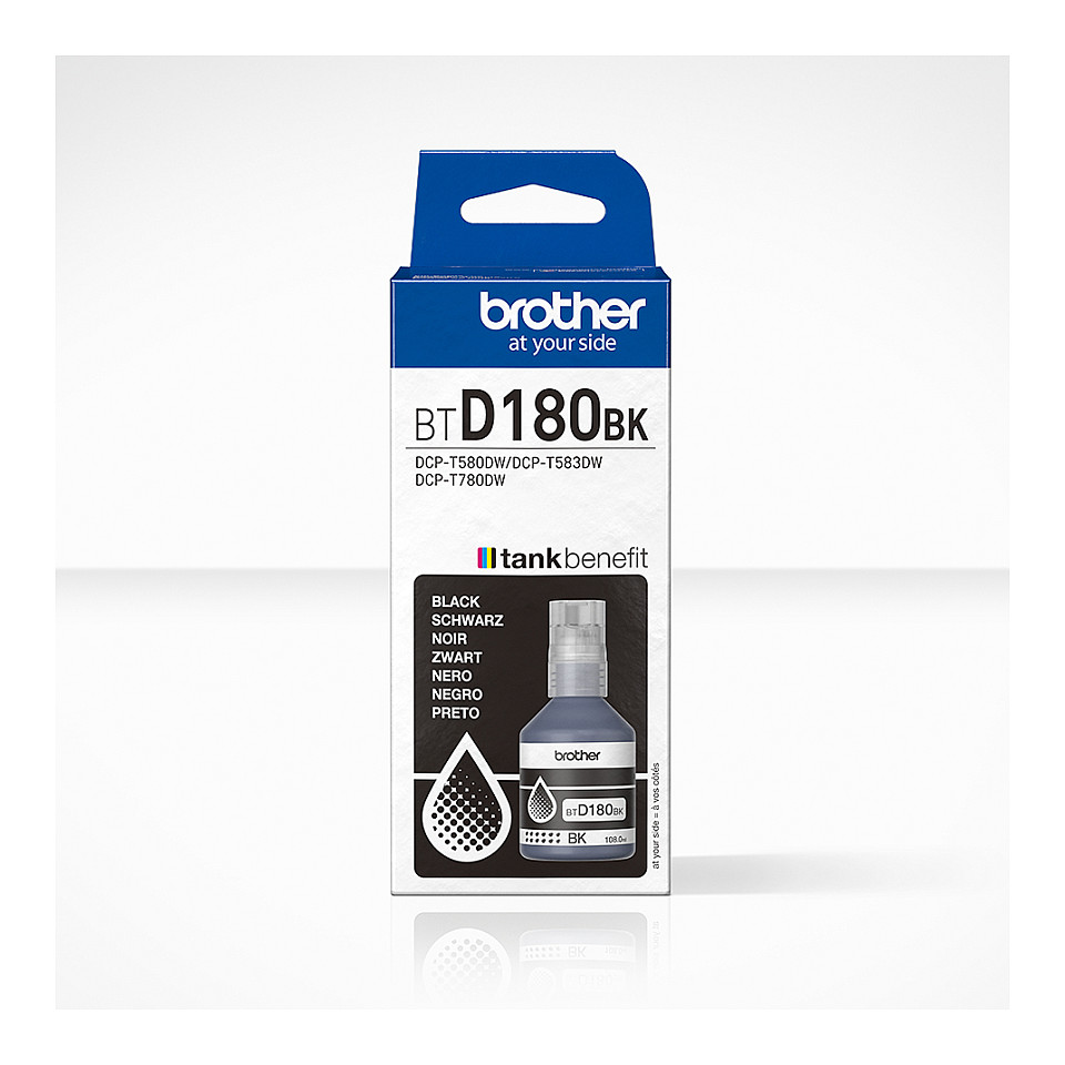 Tinta BROTHER BTD-180BK (Crna, 7500 stranica)-0