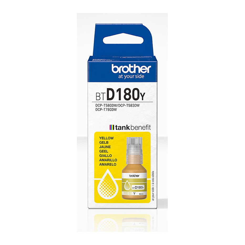 Tinta BROTHER BTD-180Y (Žuta, 5000 stranica)