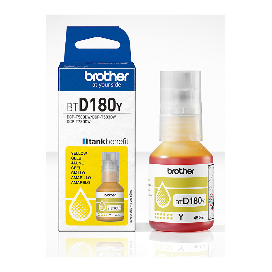 Tinta BROTHER BTD-180Y (Žuta, 5000 stranica)-2