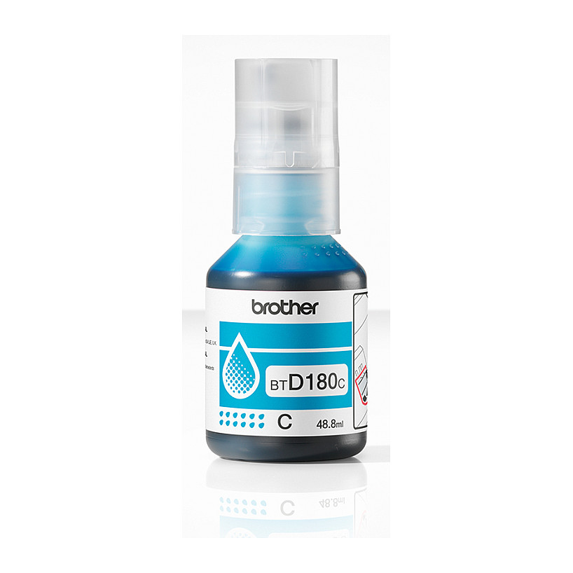 Tinta BROTHER BTD180C Cyan (original, ~5000 stranica)-1