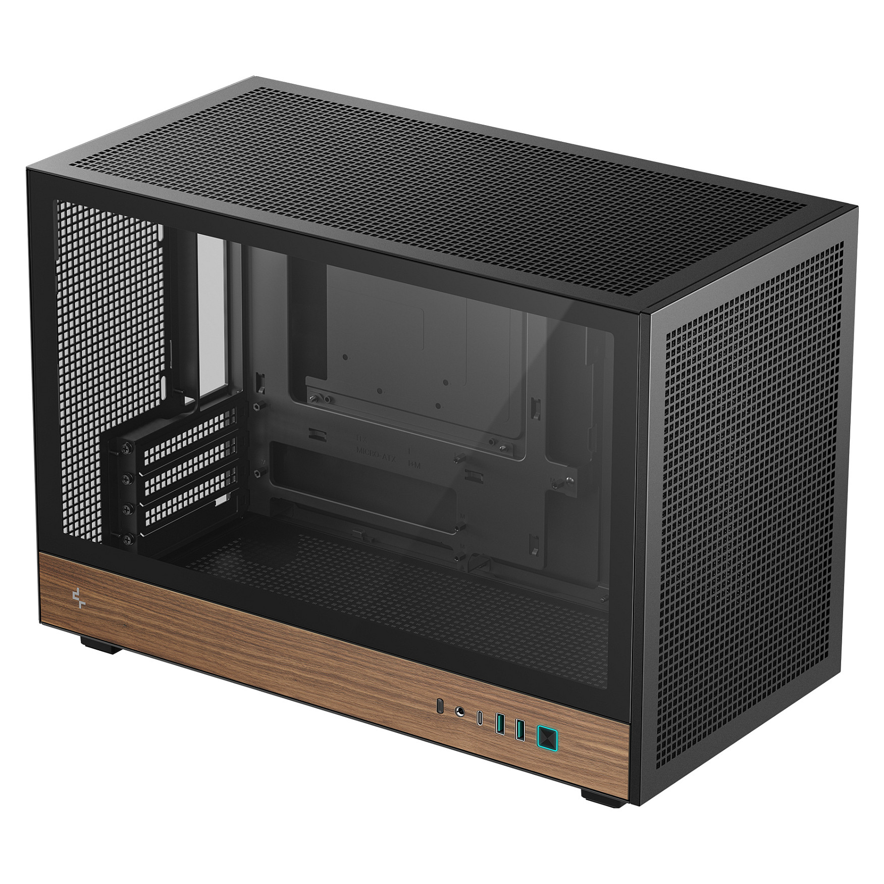 Kućište za računalo DEEPCOOL CH260 WOOD Mini Tower-0