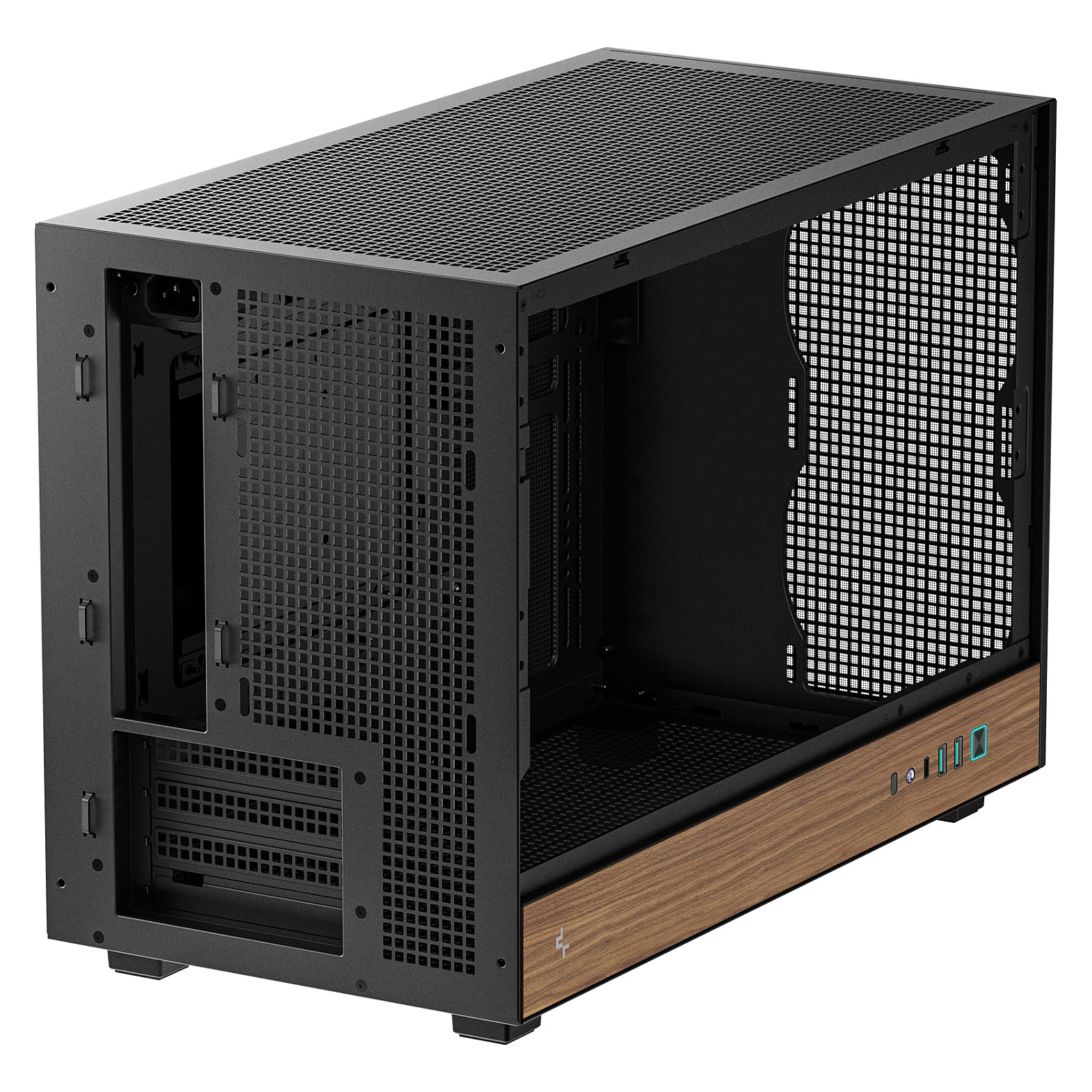 Kućište za računalo DEEPCOOL CH260 WOOD Mini Tower-7