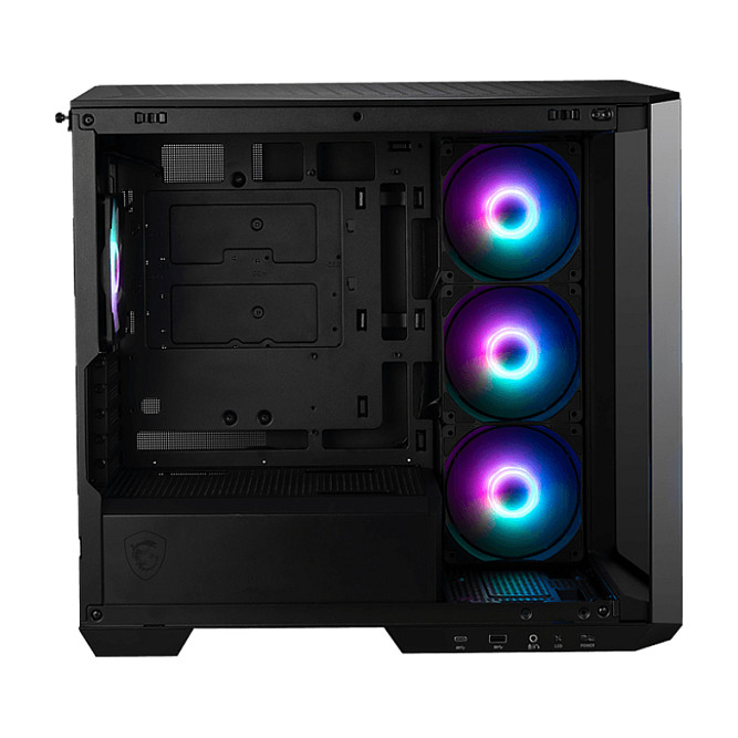 Kućište za računalo MSI MAG PANO M100R PZ (Micro-ATX, 270° panoramsko staklo, 4x ARGB ventilatora, Back-connect)-1