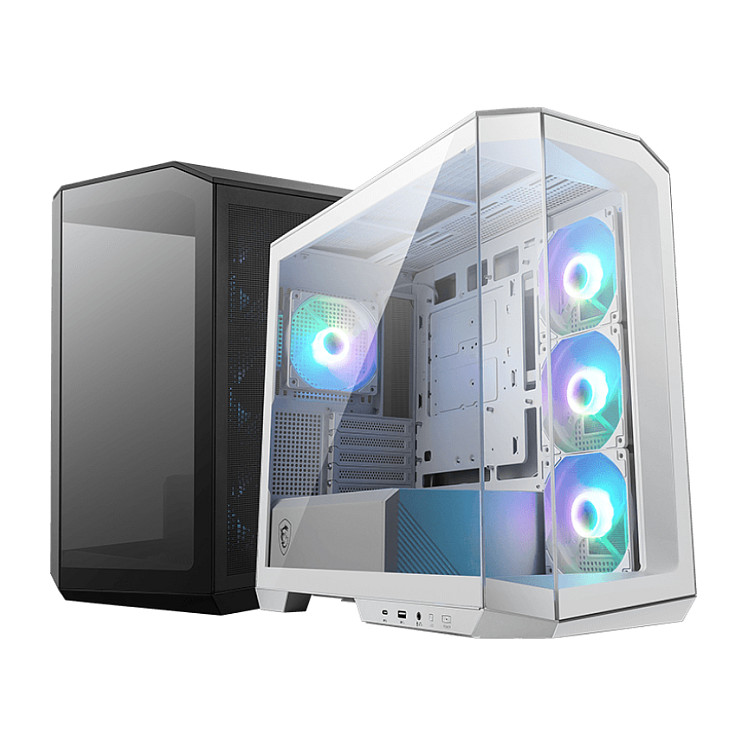 Kućište za računalo MSI MAG PANO M100R PZ (Micro-ATX, 270° panoramsko staklo, 4x ARGB ventilatora, Back-connect)-2