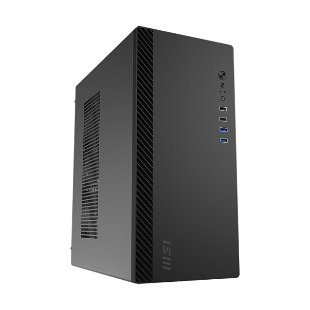 Kućište za računalo MSI PRO SHIELD M100P (Micro-ATX, 1x 120mm ventilator, USB 3.2)