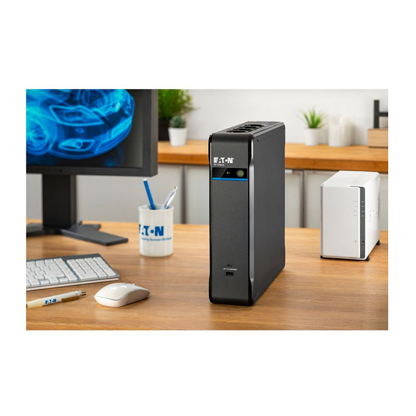UPS Neprekidno napajanje EATON Ellipse PRO 1600 DIN (1600VA/1000W, 8 utičnica, AVR, USB)-8
