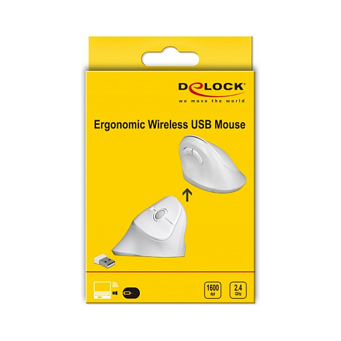 Bežični ergonomski miš DELOCK 12596 (vertikalni, 1600 DPI, 6 tipki)-3