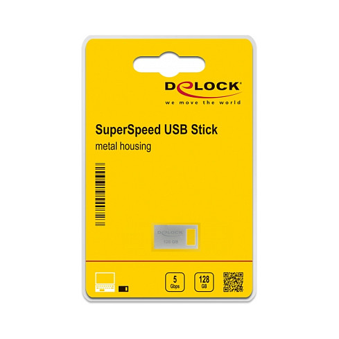 USB memorija DELOCK 128GB USB 3.2 Gen 1 Metalno kućište-1