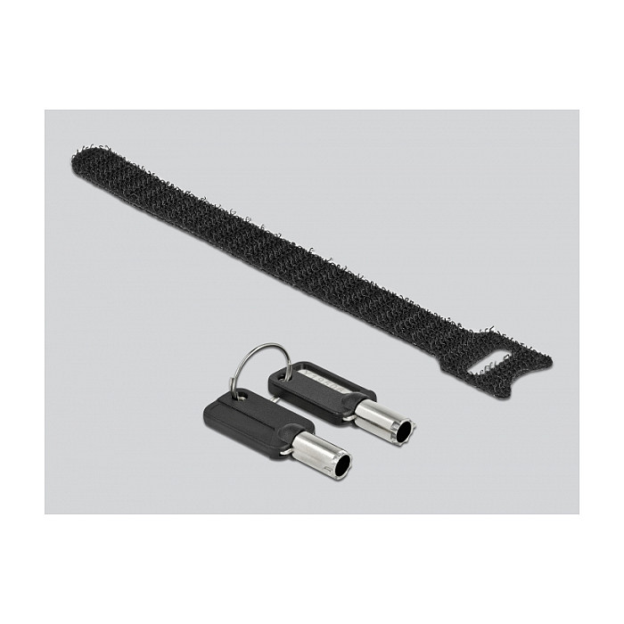 Sigurnosna brava za laptop DELOCK 65440 (1.8 m, ključ)-2