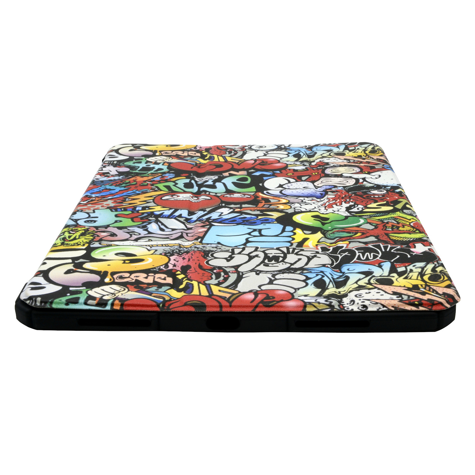 Torbica za tablet REALPOWER iPad 10 Case 10.9" (Graffiti, funkcija stalka, magnetsko zatvaranje)-1