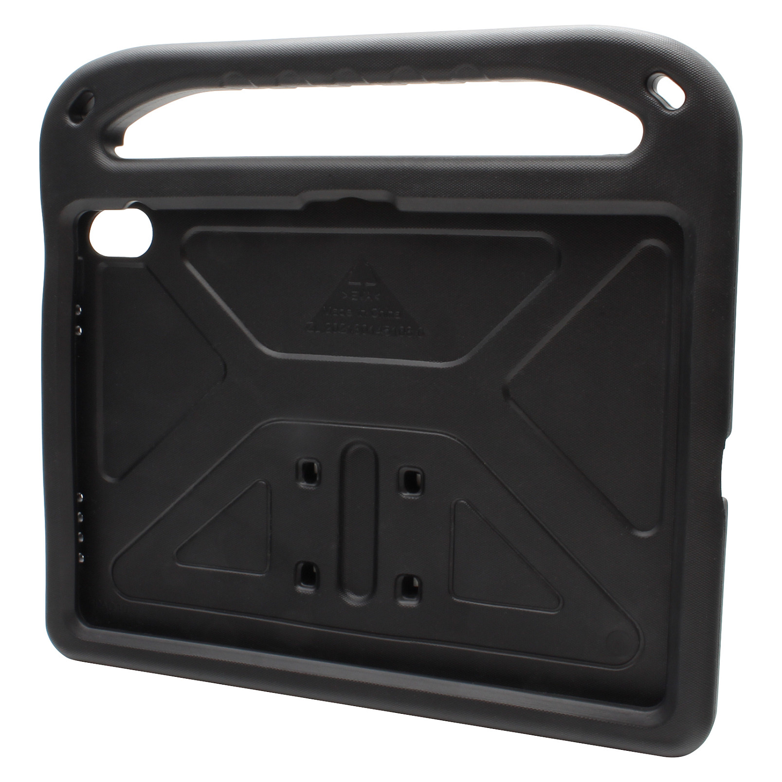 Zaštitna futrola REALPOWER za iPad 10.9" (10. gen), crna (EVA pjena, stalak, držač za olovku)-2