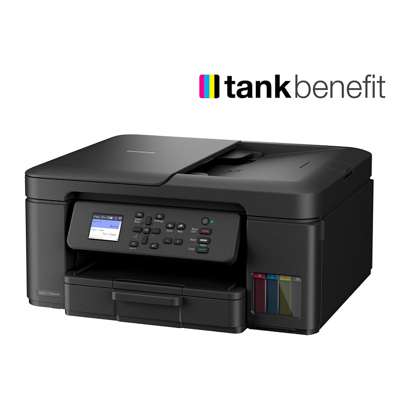 Multifunkcijski pisač BROTHER DCP-T780DW (3-u-1, Ink Tank, WiFi, Duplex, ADF)-10