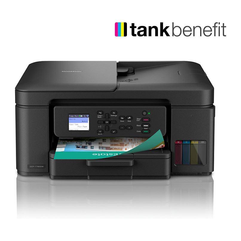 Multifunkcijski pisač BROTHER DCP-T780DW (3-u-1, Ink Tank, WiFi, Duplex, ADF)-7